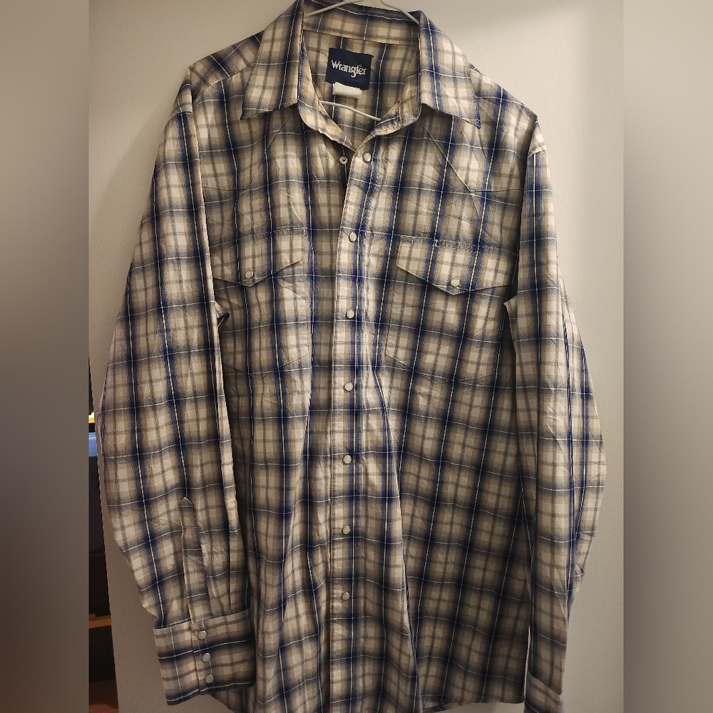 Wrangler Western Style Shirt, Size xl, Preloved